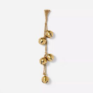 Threshold Studio McGee Decorative Hanging Bells Gold - Christmas‎ 2024